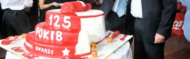 Юбилейный торт для Кока-кола 125 лет